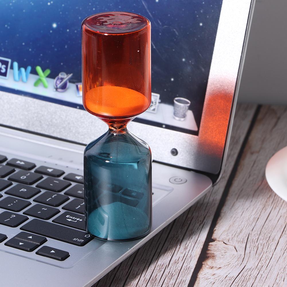 

Innovative Unique Shape Sand Clock Home Sand Timer Glass Table Ornament Birthday GiftL L 120x60x0.3cm / 47.2x23.6x0.1in