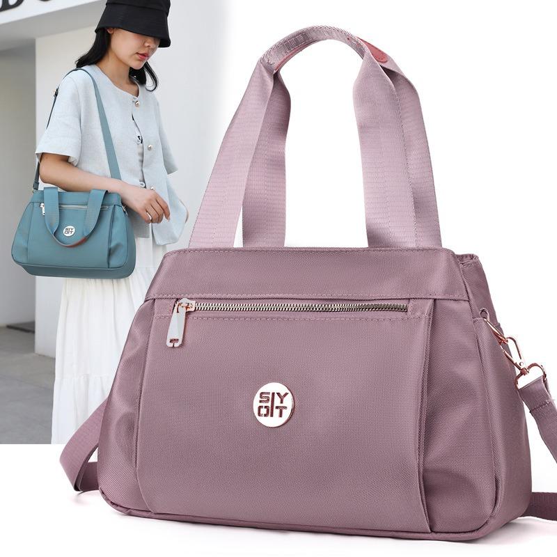 Multi-layer women's handbag, large capacity water-repellent nylon bodybag, women's shoulder bag, casual backpack