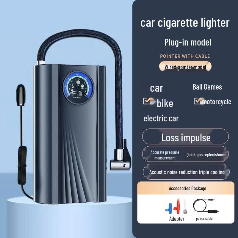 Portable Electric Car Air Pump: Multifunctional, Handheld Battery Inflator