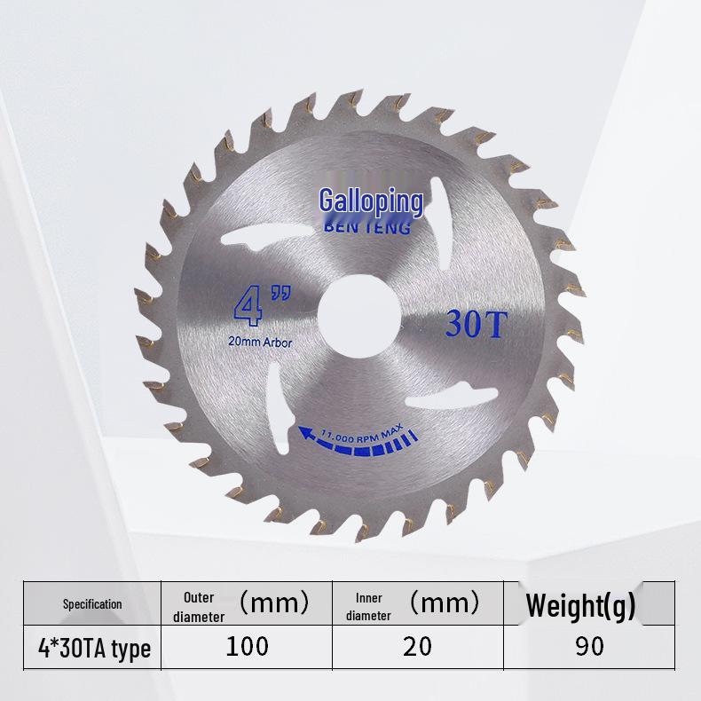 Benton Alloy Sharp Saw Blade for Wood and Metal Cutting