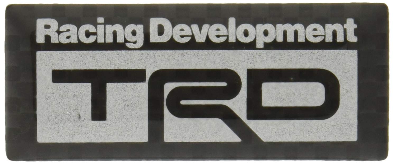 TRD TRD Carbon Sticker Product Number: 08231-SP183 чёрный