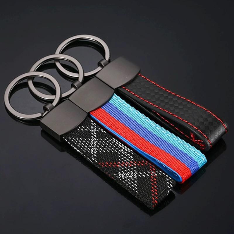 Honda Car Personalized, Leather Goods,Webbing ,Metal Keychain Accessories For Honda Civic FIT Accord Prelude CRV CRZ CRX Jazz OC3