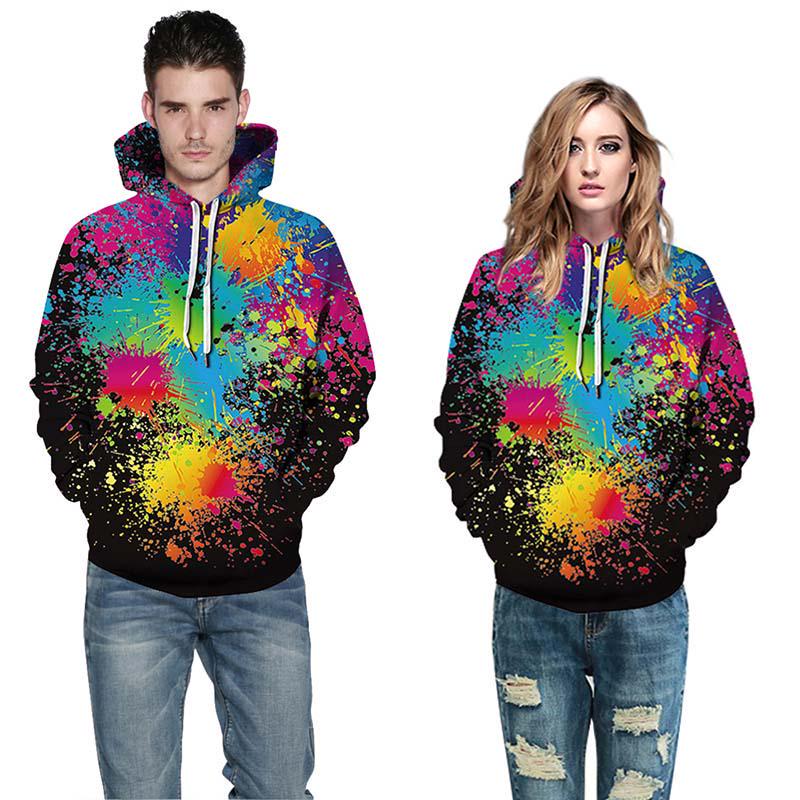 Sudaderas Con Capucha Impresas En Tinta De Color 3d Sudadera Sudaderas Con Capucha Impresas En Tinta De Color 3d Sudadera