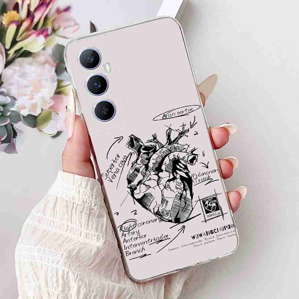 Für Realme C65 4G 2024 Hülle Weiche Silikon Bunte Schmetterling Hülle Für Realme C 65 C65 Fundas RMX3910 Vollständige Schutzhülle