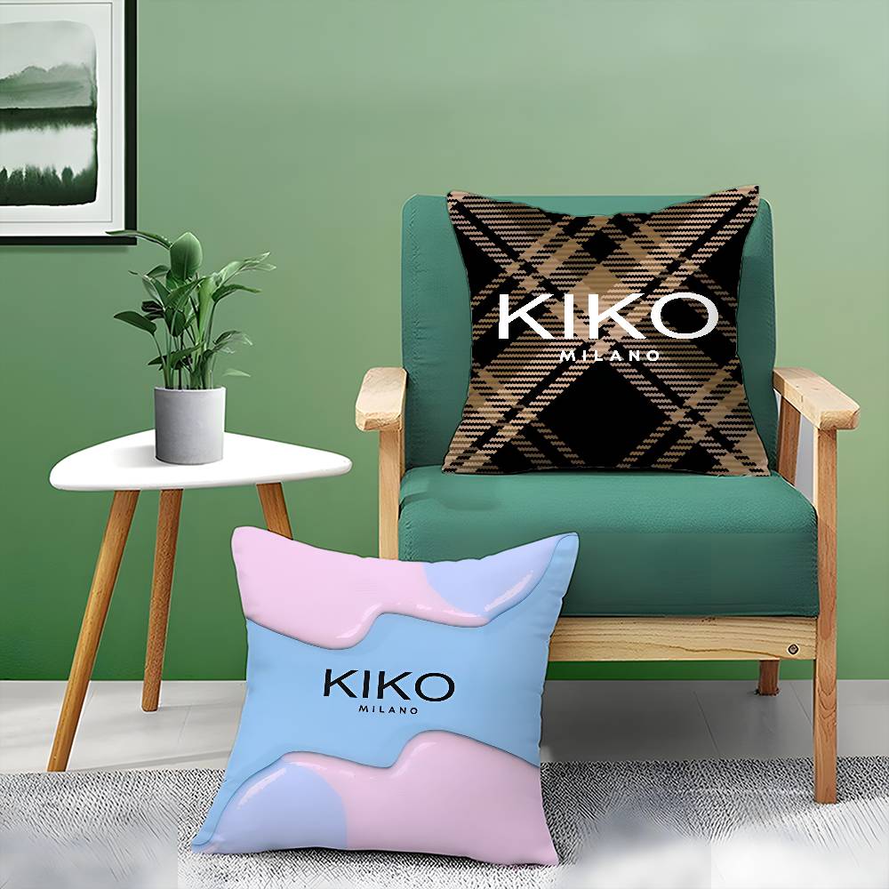 Dostupný luxus KIKO MILANO - Trendy povlak na polštář Pohodlí Pohovka Lůžko Hedvábně elegantní Skrytý zip Dekorativní povlak na polštář