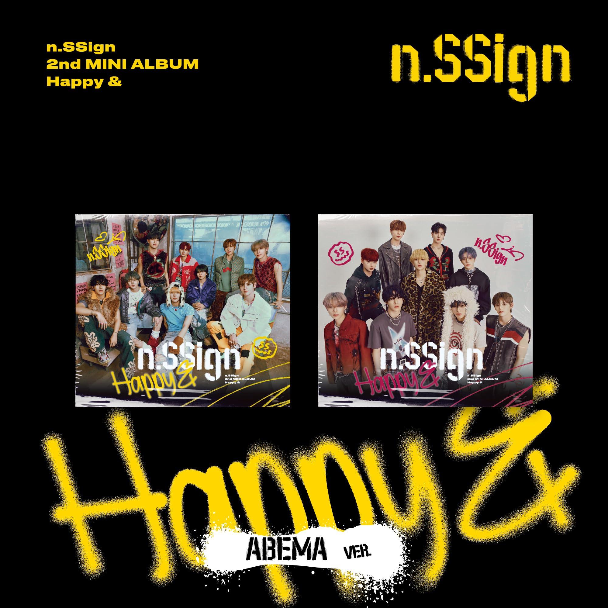 

2-й МИНИ-АЛЬБОМ n.SПодпись Happy & (ABEMA #2 версия.) (Корейское издание)