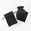 1PC Velvet Drawstring Bag 9*15cm Suede Flannel Gift Storage Pouch Makeup Organizer
