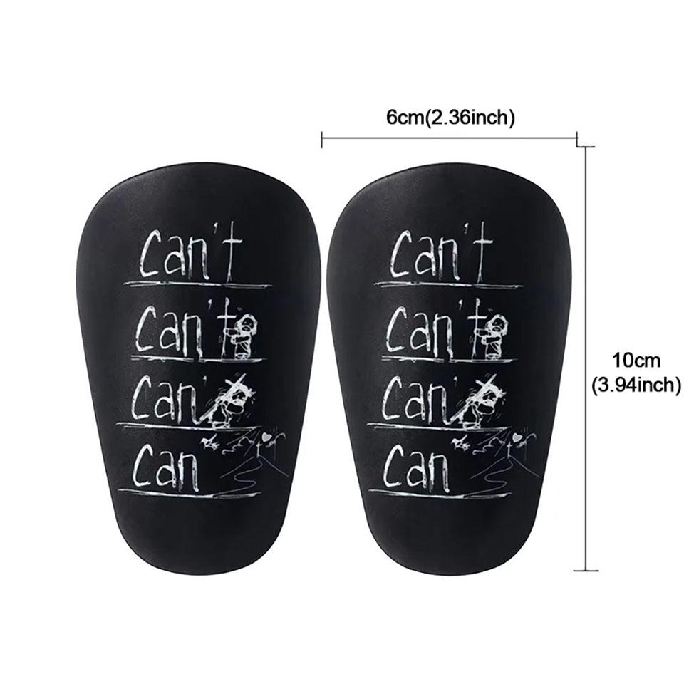 Loogdeel Mini Shin Pads Wear-resistant Shock Absorbing Leg Support Football Training Shin Guards Soccer Training Shank Board