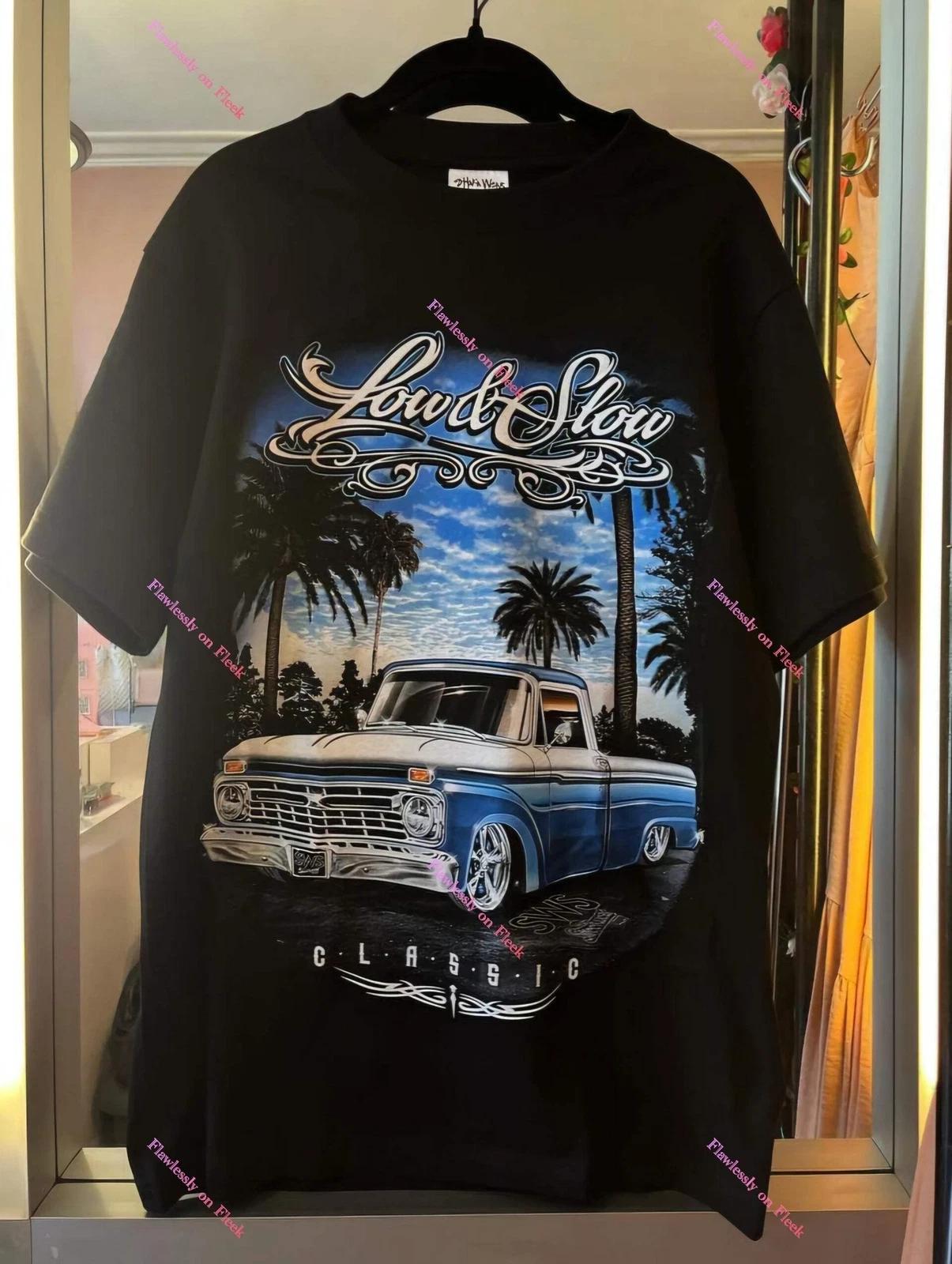 Lowrider Classic Truck Low & Slow T-Shirt XXXXL
