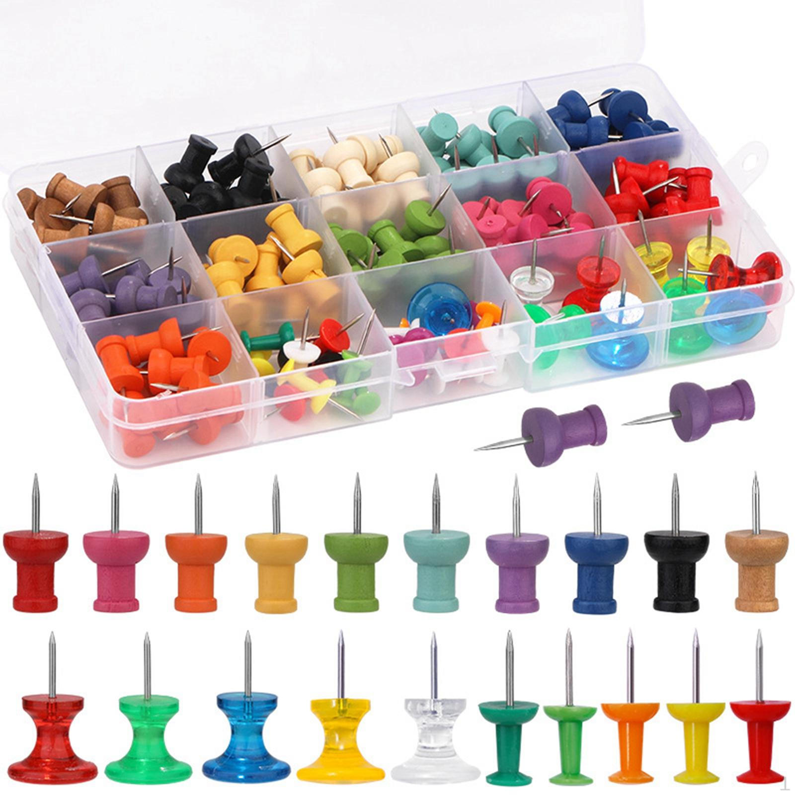 

12/15 Grids Push Pins Thumbtacks Home Fabric Marking Office 15 Grids