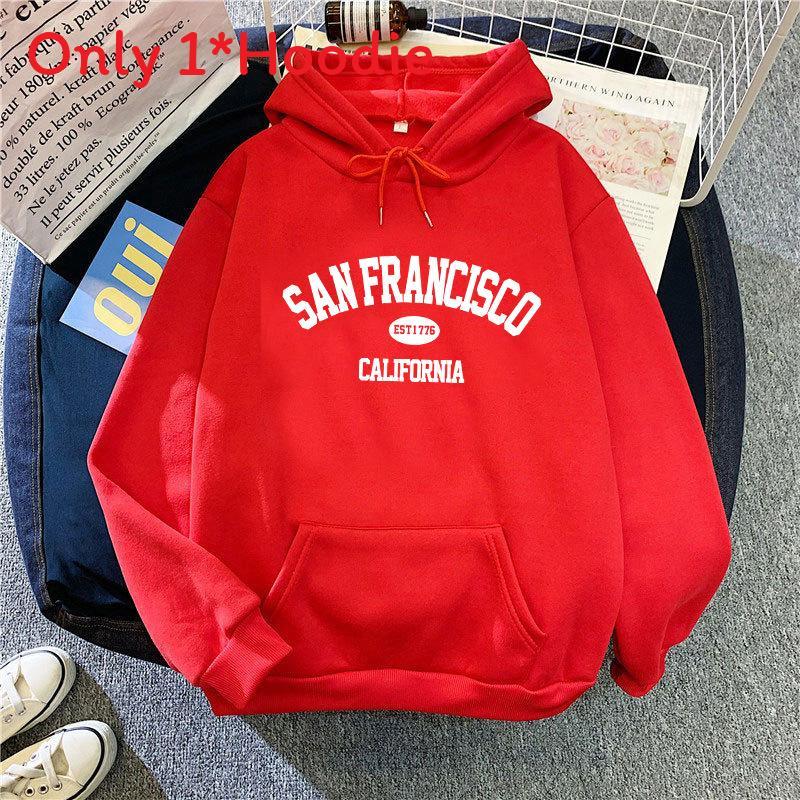 Girl Hoodie With 3d Letter Pattern Thick Fleece Winter Casual Wear For Fall