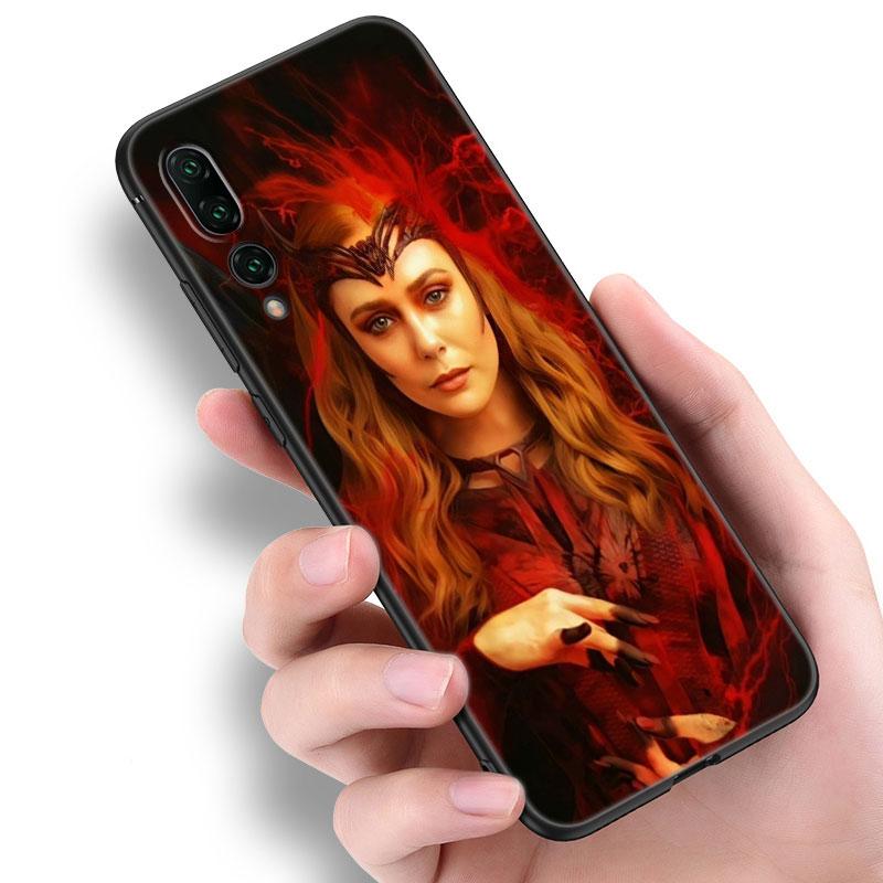 Scarlet Witch Phone Case For Huawei Pura 70 Ultra P20 P30 P40 Lite P60 Art P50 Pro P50E P Smart 2018 2019 2020 2021