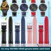 Pre Swatch YCS YAS YGS Irony Séria YAS100G YIS402 Kožený Remienok na Hodinky z Hovädzej/Teľacej Kože Muži Ženy Náramok 17mm 19mm Modrá Čierna