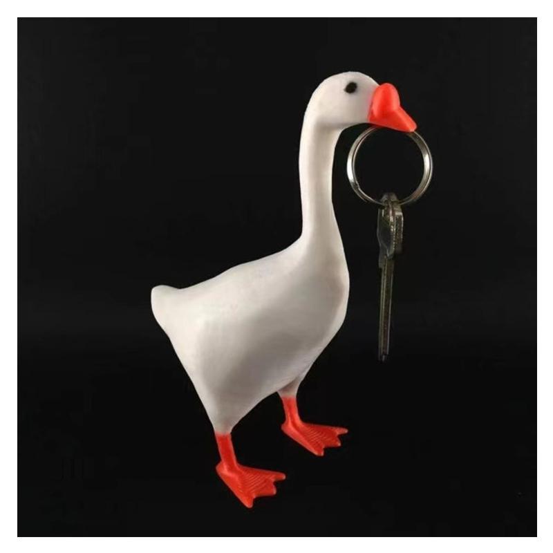 Creative Duck/Goose Model Figure Table Office Ornament Car Living Room Decoration Statue Desktop Cabinet Modern Deco