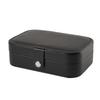 Portable Double-Layer Jewelry Box Suitable For Earrings, Rings And Necklaces Storage Box For Easy Travel Storage