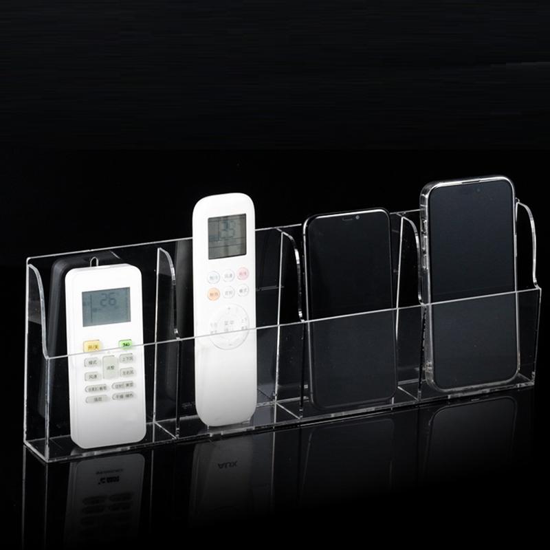 Phone/Tv Remote Control Storage Box Home Desk Makeup Organizer Holder Container
