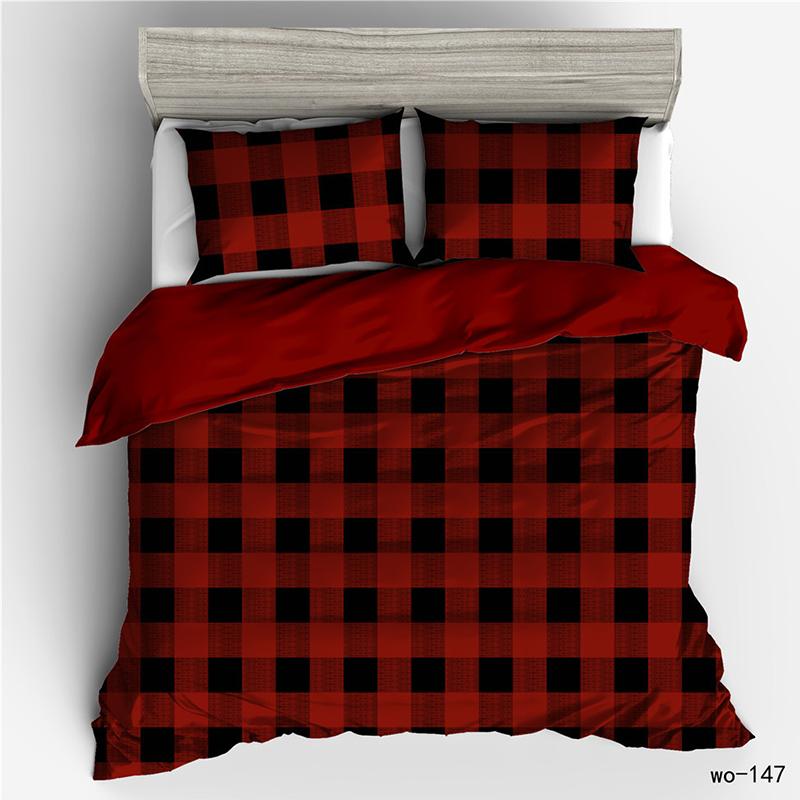 

RunGrape Комплект постельного белья с пододеяльником Двуспальный Полуторный Размер Квин Королевский Размер 240x220 Скандинавский Чехол на Кровать 150 Евро Постельное Белье 135 Постельные Принадлежности 200x200 EU Single 135x200 cm