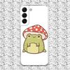 Cute Frog Phone Case For Samsung S24,30,21,22,23,20 FE,lite,PIus,Ultra,5G,Note,9,10 Transparent Cover