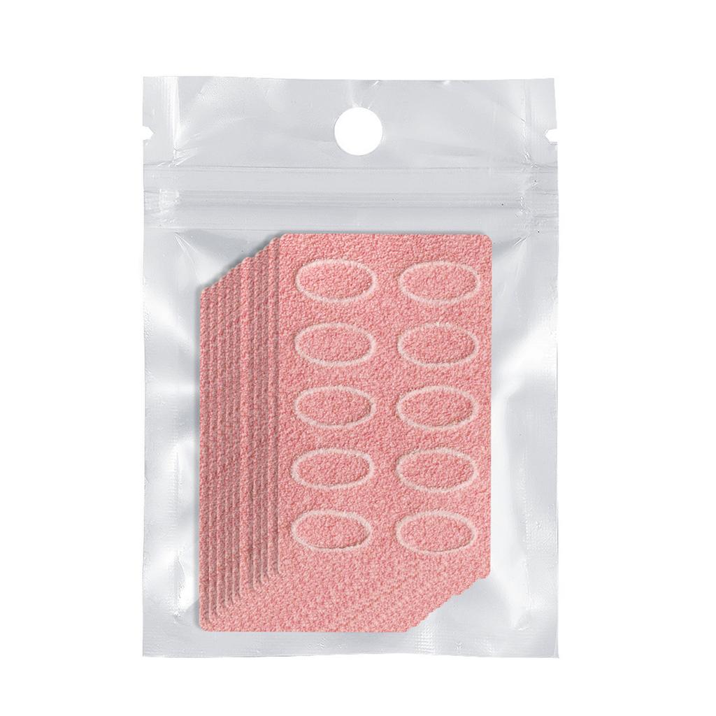 Pack of 100/180/240 Professional Nail Sanding Sheets Abrasive Discs for Smooth Manicure Precision Filing at Home or Salon