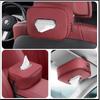 Car Tissue Box Car Interior Accessories For BMW M Performance F30 F10 E90 F20 E46 E60 X7 Leather Tissue Storage Bag Kleenex Case