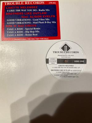 12inch Record VARIOUS - Trouble Records #2 TR02 Trouble Records Japan Rap & Hip-Hop/R&B Used