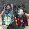 Genshin Impact Xiao Weiche Handyhülle für Samsung Galaxy S26 S25 Edge S24 Ultra S23 Plus S22 S21 FE S20 Schwarze Rückseite