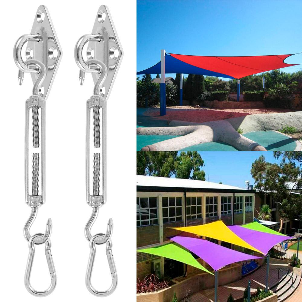 Stainless Steel Sun Sail Shade Shade Sail Canopy Fixing Fittings Accessory Safety Sun Canopy Fixing Fittings Awning Repair Kit