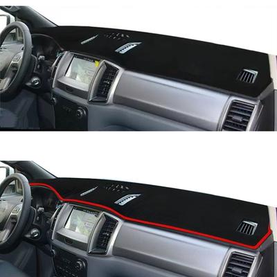For Ford Ranger Everest 2015 2016 2017 2018- Car Accessories Dashboard Cover Dash Mat Pad Center Console SunShade Carpet Rug