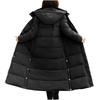 Women's Fashion Leisure Winter New Cotton-padded Jacket Slim Lengthened Thick Cotton-padded Jacket