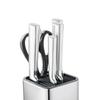 Knife Holder 304 Stainless Steel For Multi Kitchen Knife Set Scissors Cooking Utensils Organizer Knives Stand Block Tool