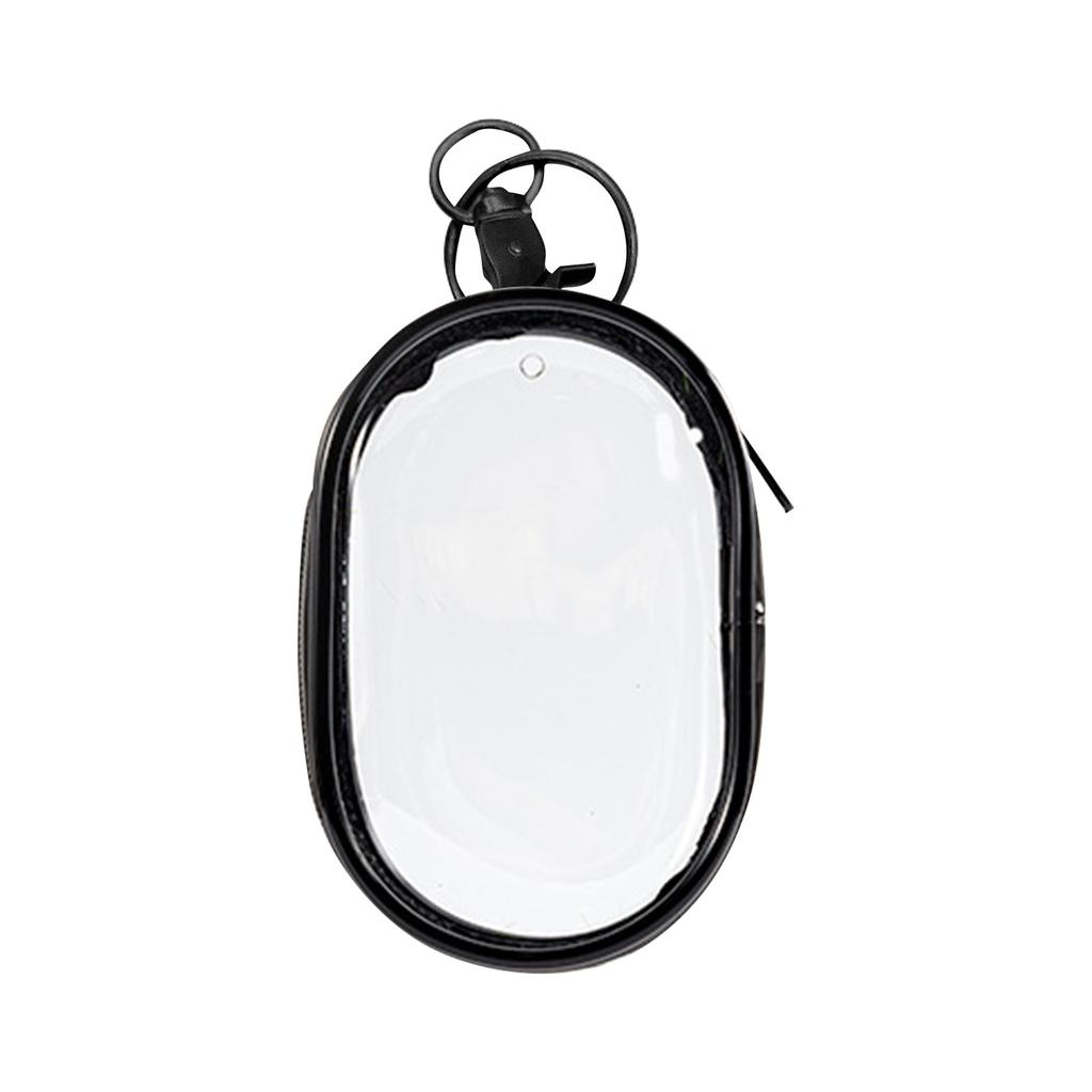 Transparent Doll Display Bag With Keychain, Portable Small Doll Storage Bag Hanging  Storage Bag Zipper Closure, Dust-proof Collectible Display Box