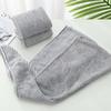 Girl Drying Turban Wrap Hair Bamboo Fiber Microfiber Shower Caps Hair Hat Towel Cap Bathing Cap