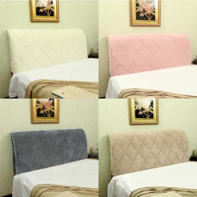 European-style Home Bedside Cover, Simple Elastic Cloth, All-inclusive Dust Cover, Plus Velvet Thickened Curved Bedside Cover