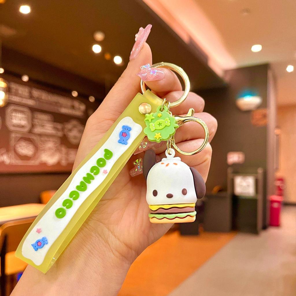 Kirby Second Gen Keychain: Cute Cartoon Figure for Backpacks & Gifts