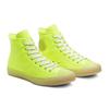 Converse Neon Leather Chuck Taylor All Star High Top 'Neon Yellow' 166567C