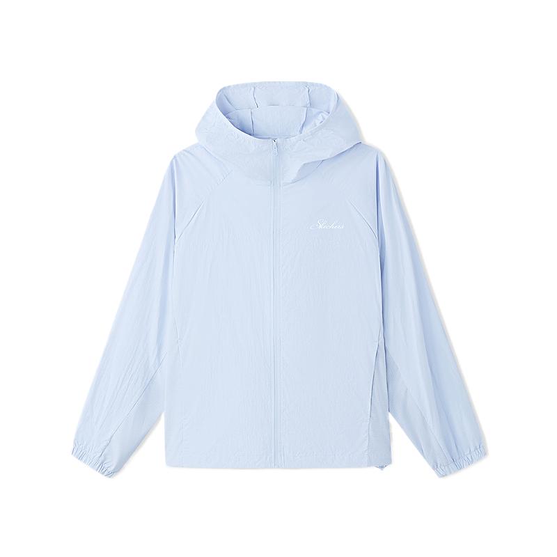 Skechers UV Protection Windproof Breathable Skin-Friendly Solid Color Jacket Women Jackets L126W024-026P