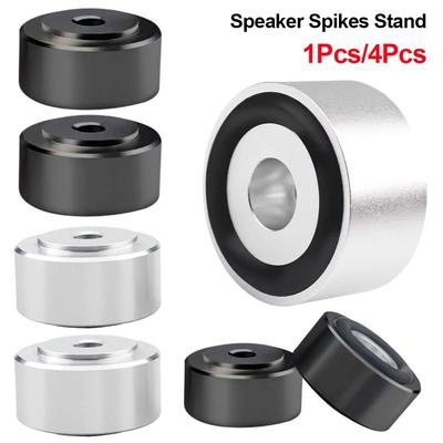 1/4Pcs Aluminum Alloy Feet Pad Isolation Amplifier Base Feet  for Speakers CD Amplifier
