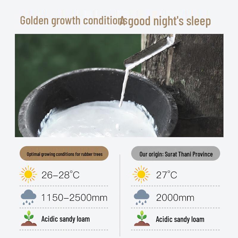 YUNDISHI FUMANNA Natural Latex Ergonomic Pillow