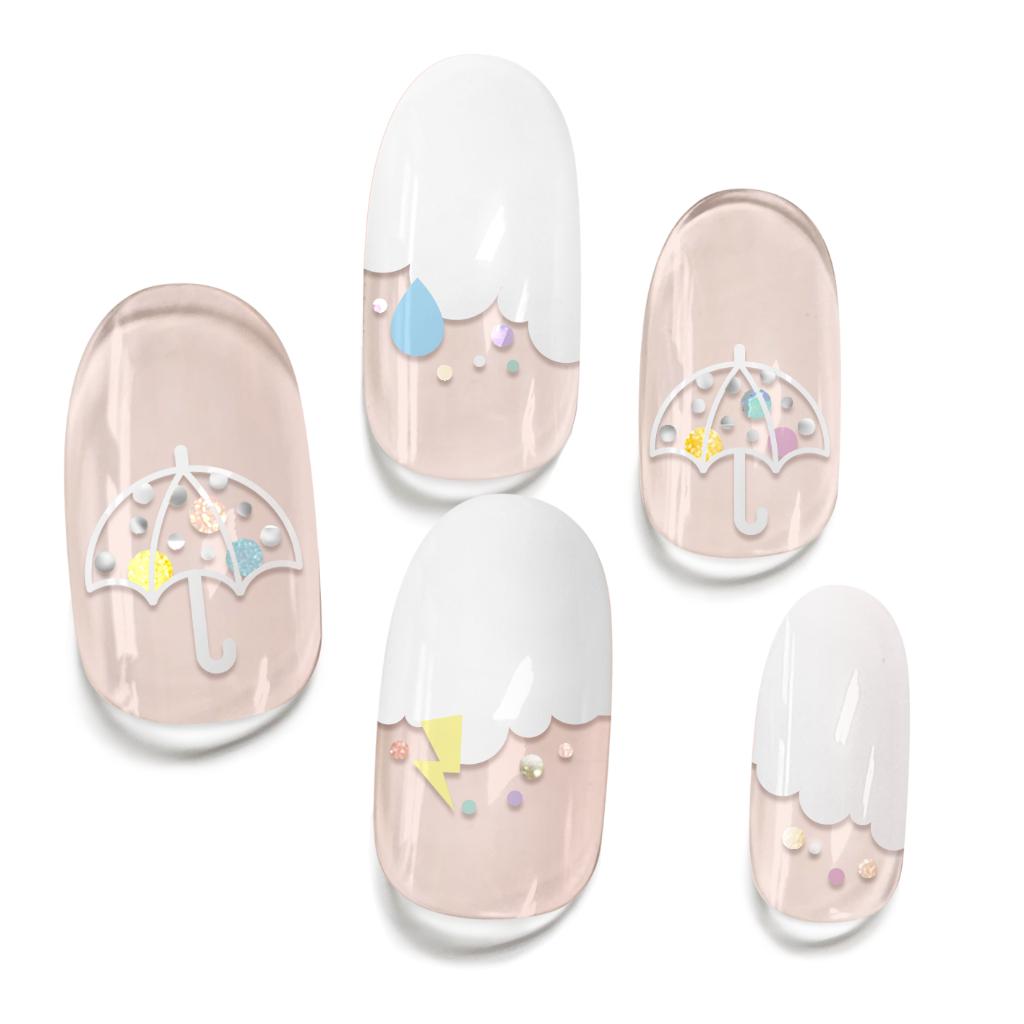 Korean Gel Nail Stickers UV Lamp | Salon Look At Home | No Glue Needed POINT VER.