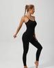 High-Elastic S-Shaped Sports Bodysuit: Skin-Friendly, Tummy Control, Sweat-Inducing, Long Version