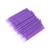 100 Stück Oraler Mikroapplikator Pinsel Lila Einwegstab Tragbar Kompaktes Dentalwerkzeug