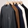 Winter Arrival Men's Half Neck Pullover Sweater High Quality Embroidery Plush Thicken Fashion Versatile Men'swear