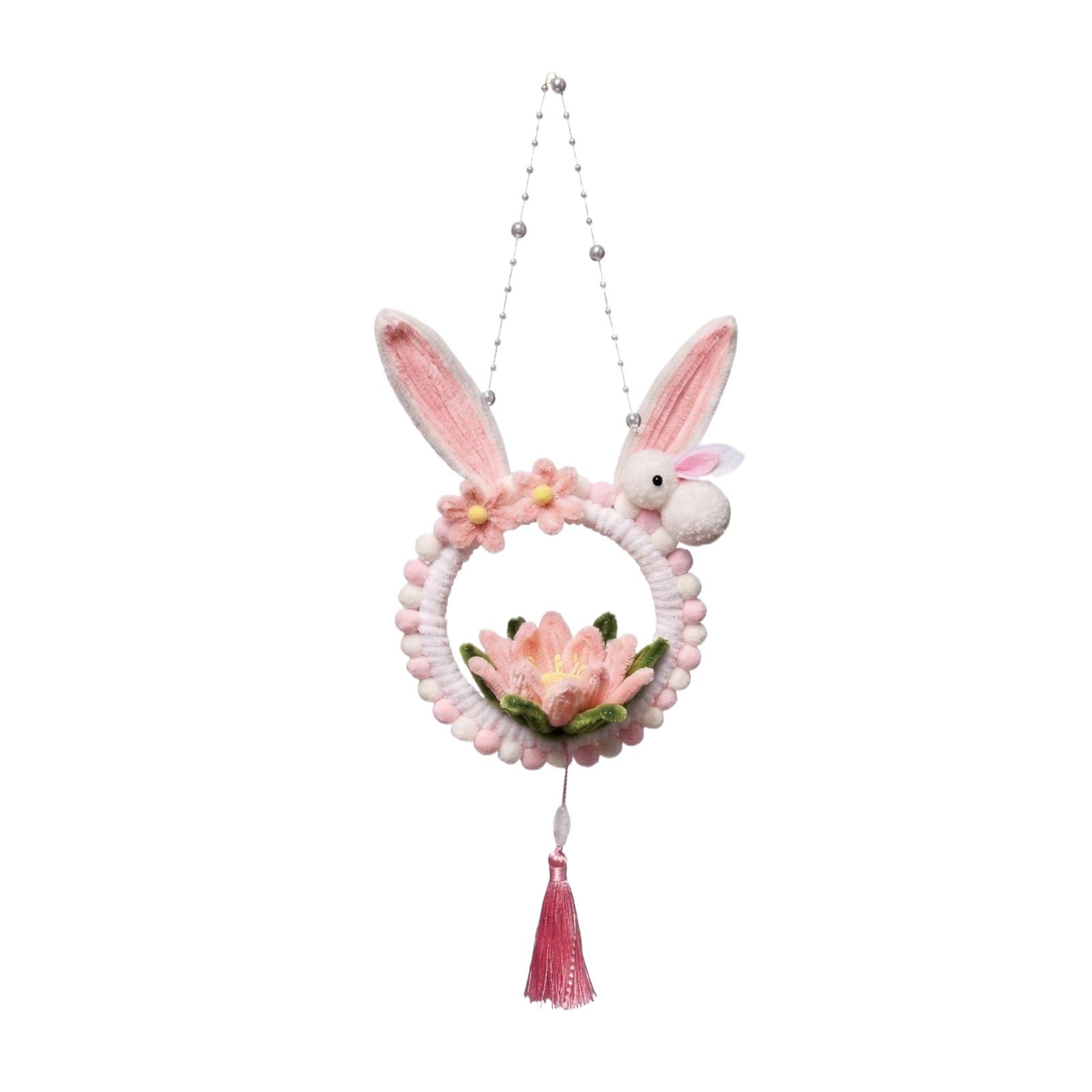 DIY Festival Decoration Children s Craft Material Kit One Size розовый