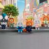 Originální plyšové hračky Zootopia2 Králík Judy Lišák Nick Ovce Tajemný starosta Figurka Anime Hračky Sbírka Vánoční dárky