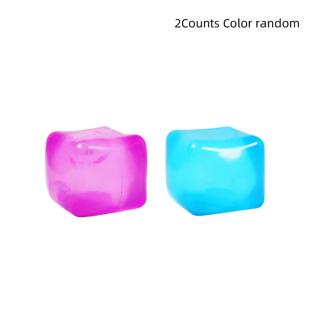 Transparent Square Pinch Music - Sensory Squeezing Toy, Stress Relieving Artifact, Random Color