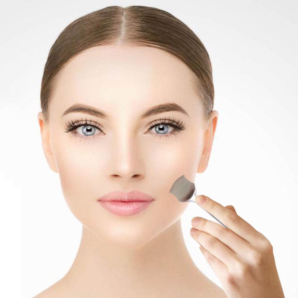 Blackhead Cleaning Scraper 304 Stainless Steel Blackhead Remover Tool Double Head Skin Scrubber Spatula Facial Care Beauty Tools