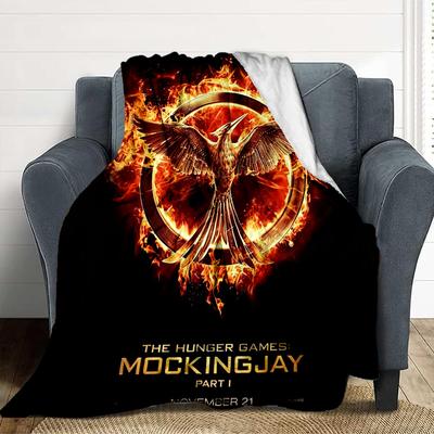Die Tribute von Panem Flanelldecke Überwurfdecke Weich Warm Sofa Bett Camping Wohnkultur Einzigartiges Weihnachtsgeschenk C9261552