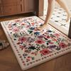 imitation velvet  bathroom floor mat toilet toilet toilet door absorbent foot mat household quick-drying carpet