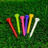 50 Pieces of Golf Tee Plastic Durable Mixed Color 4 Sizes Available Golf Tee Accessories