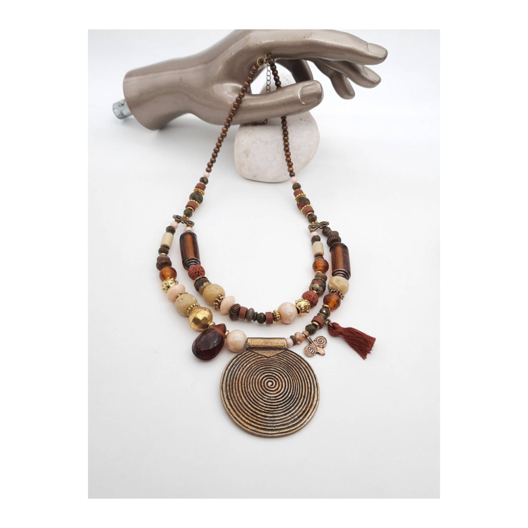 

Handmade Authentic Bohemian Women s Necklace